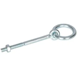 VOSS.farming Barrenring mit M10 Gewinde, verzinkt, Ringstärke 10mm, Länge 120mm