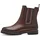 Marco Tozzi Boots Flach mit Reißverschluss, Braun (Chestnut), 38