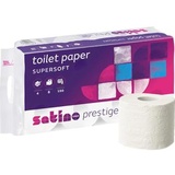 Satino Prestige Supersoft Toilettenpapier 4-lagig, 8 Rollen