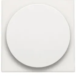 Niko Züblin 101-31003 Abdeckung für Drehdimmer oder Erweiterung, incl. Drehknopf, white 10131003