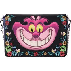 Loungefly Disney Alice in Wonderland Cheshire Cat Tulgey Wood Crossbody Bag