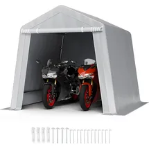 Vevor Fahrradgarage grau