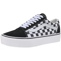 Vans Old Skool Platform Checkerboard black/true white 42