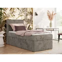 MKS Meble Tiliano 90 x 200 cm H4 Hellbraun
