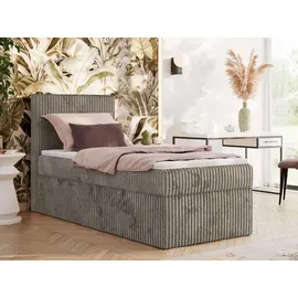 MKS Meble Tiliano 90 x 200 cm H4 Hellbraun