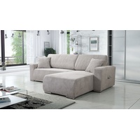 Küchen-Preisbombe Sofa Couch Ecksofa Eckcouch Wohnlandschaft Schlaffunktion Lincoln Cord Bezug