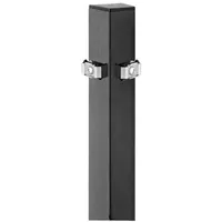 GAH Alberts Alberts Eckpfosten inkl. Klemmlasche 260 cm 60