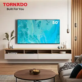 Tornado 50US4501X LINUX 50" 4K UHD rahmenloser Smart TV