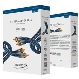 in-akustik Premium Audio Kabel Cinch - Cinch 5,0 m