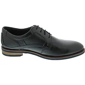 Mustang SHOES eleganter Schnürer Schwarz | Gr.: 43