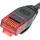 goobay 71547 Cat 6 Slim-Patchkabel, U/UTP, schwarz