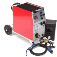 Apex Schutzgasschweißgerät Schutzgas Schweißgerät MIG 190 AM Kombi 230/400V Schweißmaschine MIG/MAG rot