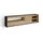 SKRAUT HOME Lowboard 207x50x37 cm Schwarz/Eiche Holzwerkstoff