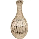 ATMOSPHERA CREATEUR D'INTERIEUR Atmosphera - Vase - Rattan - H63 cm - Beige