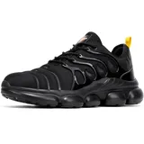 Furuian Arbeitsschuhe Herren Leicht Sicherheitsschuhe Herren Atmungsaktiv Arbeitsschuhe Damen rutschfest Sicherheitsschuhe Damen Bequem Schutzschuhe Stahlkappenschuhe - 43 EU