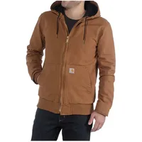 CARHARTT Duck Active Jacke mit Kapuze 104050 - Braun XL