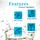 Intirilife Martini Cocktail Glas 0,14 l 2-tlg.