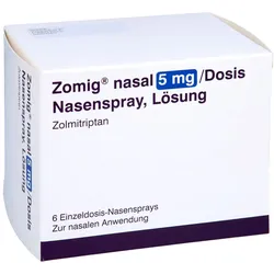 ZOMIG Nasal 5 mg/Dosis Einzeldosis-Nasenspray 6 St