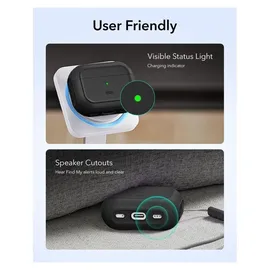 Esr Orbit Halolock Magsafe Apple Airpods Pro 3 Schwarz