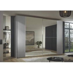 Staud Schwebetürenschrank Sonett 298 x 222 cm Glas Grau Hellgrau