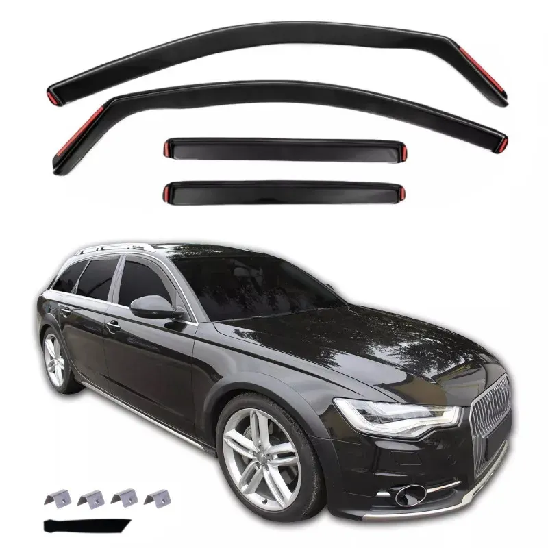 Set aus 4 Windabweisern für Audi A6 C7 – Kombi – 2011–2018
