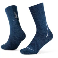 Buff DryFlx Crew Laufsocken blau 42-44