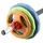 HMS Langhantel Pump-Training Fitness 20 kg schwarz/blau/grün