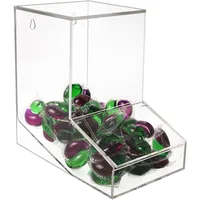 Gnjoyxuan Wäsche Pods Behälter Waschmittel Pods Aufbewahrung spülmaschinentabs Box kaffeepads aufbewahrung Candy Dispenser Wandbefestigung