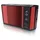 Arendo Toaster Langschlitz rot