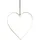 Creativ deco Herz 13 cm goldfarben