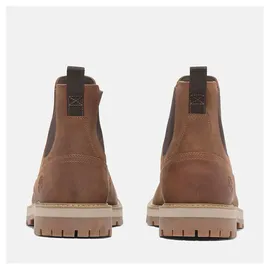 Timberland Mens Mid Chelsea Boot rust full grain 11