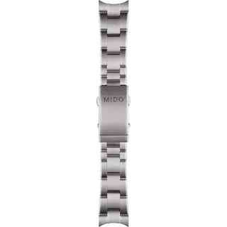 Mido - Edelstahl Edelstahlarmband OS CAPTAIN 22mm M605015122 - grau