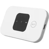 Tragbarer WLAN-Router, Mobiler 4G-Hotspot. Verbinden Sie Bis zu 10 Geräte, Hochgeschwindigkeits-2100-mAh-USB-betriebener Reise-WLAN-Hotspot, Internationaler Hotspot