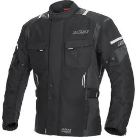 BÜSE Breno Pro Motorradjacke Schwarz/Grau XS