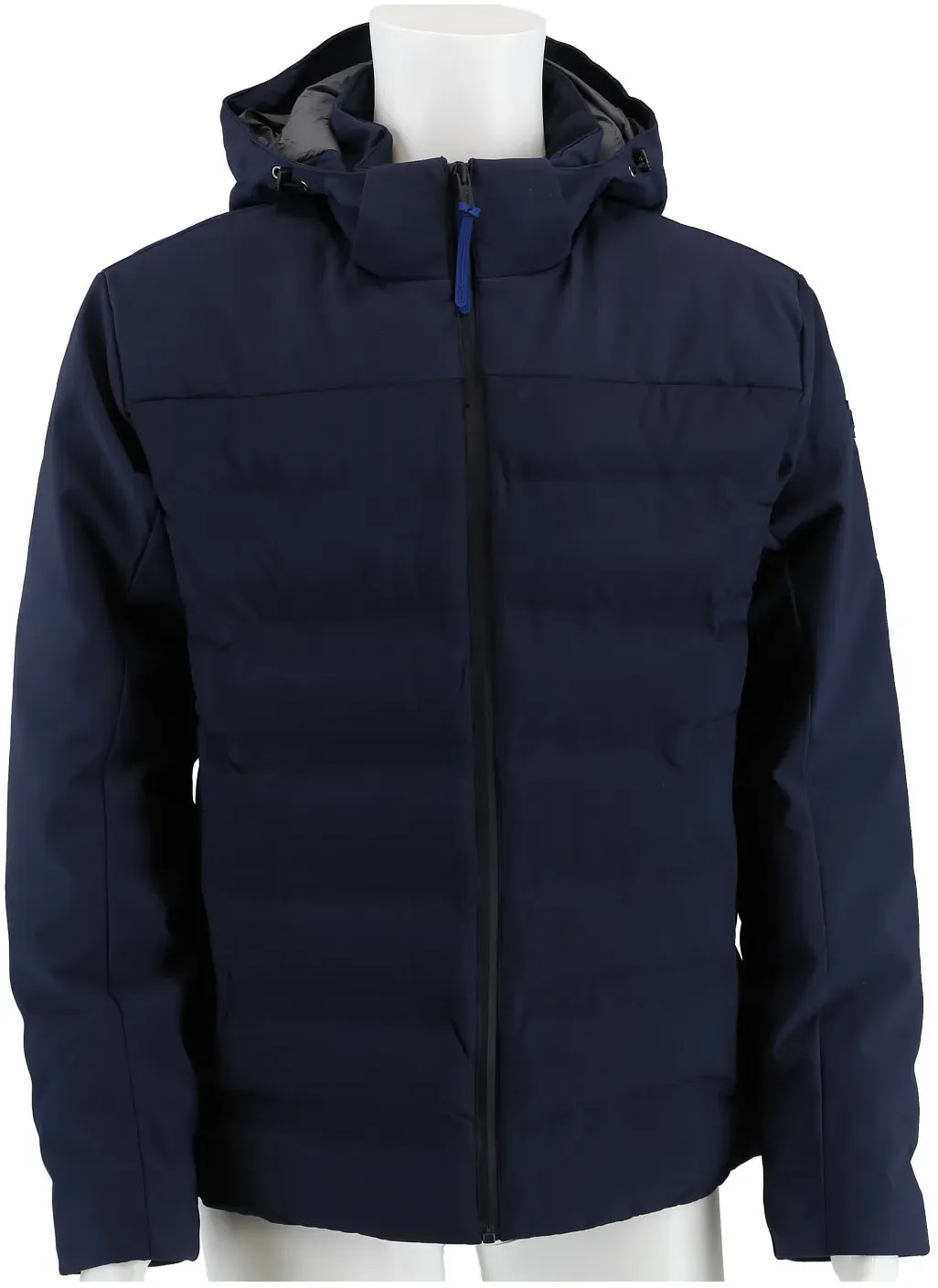 CMP Winterjacke mit abnehmbarer Kapuze schwarz/blau Herren