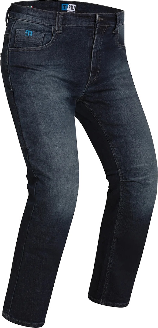 PMJ Jackson Motorfiets Jeans, blauw, 48 Voorman