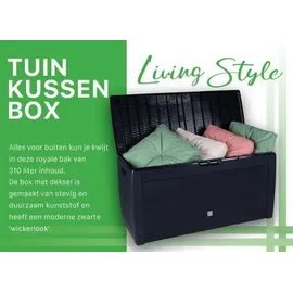 Grundig Auflagenbox 119 x 48 x 60 cm Schwarz