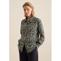 Seidensticker Hemdbluse 1/1 Druck grün