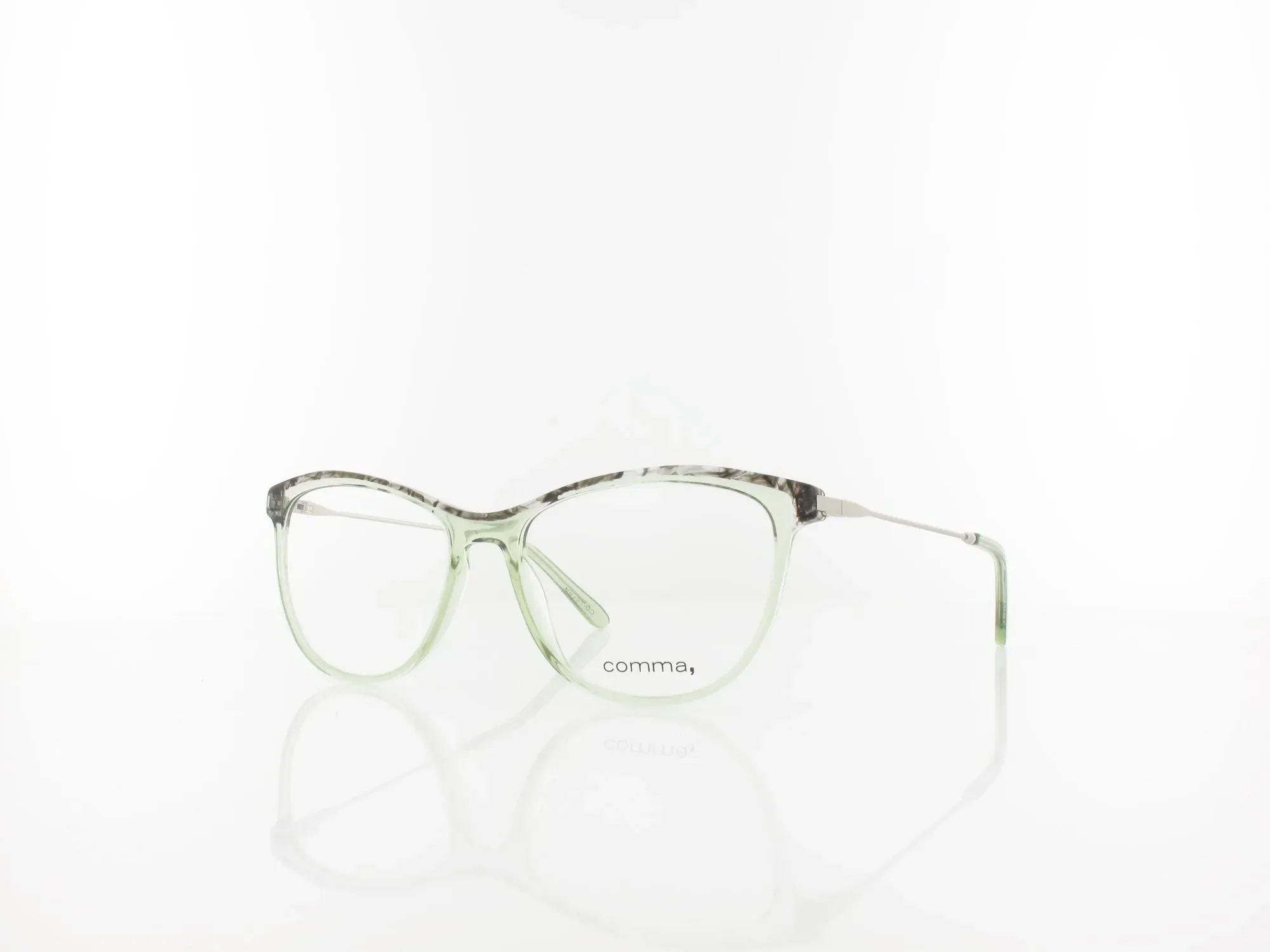 Comma 70065 52 52 green transparent black silver