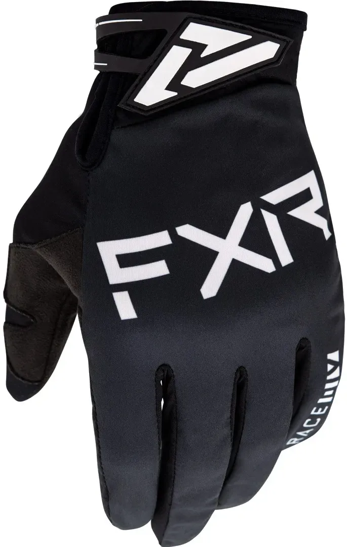 FXR Cold Cross Ultra Lite Motocross Handschuhe, schwarz-weiss, Größe M für Männer