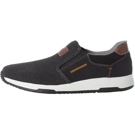 Rieker Slip-Ons Herren Schwarz 43