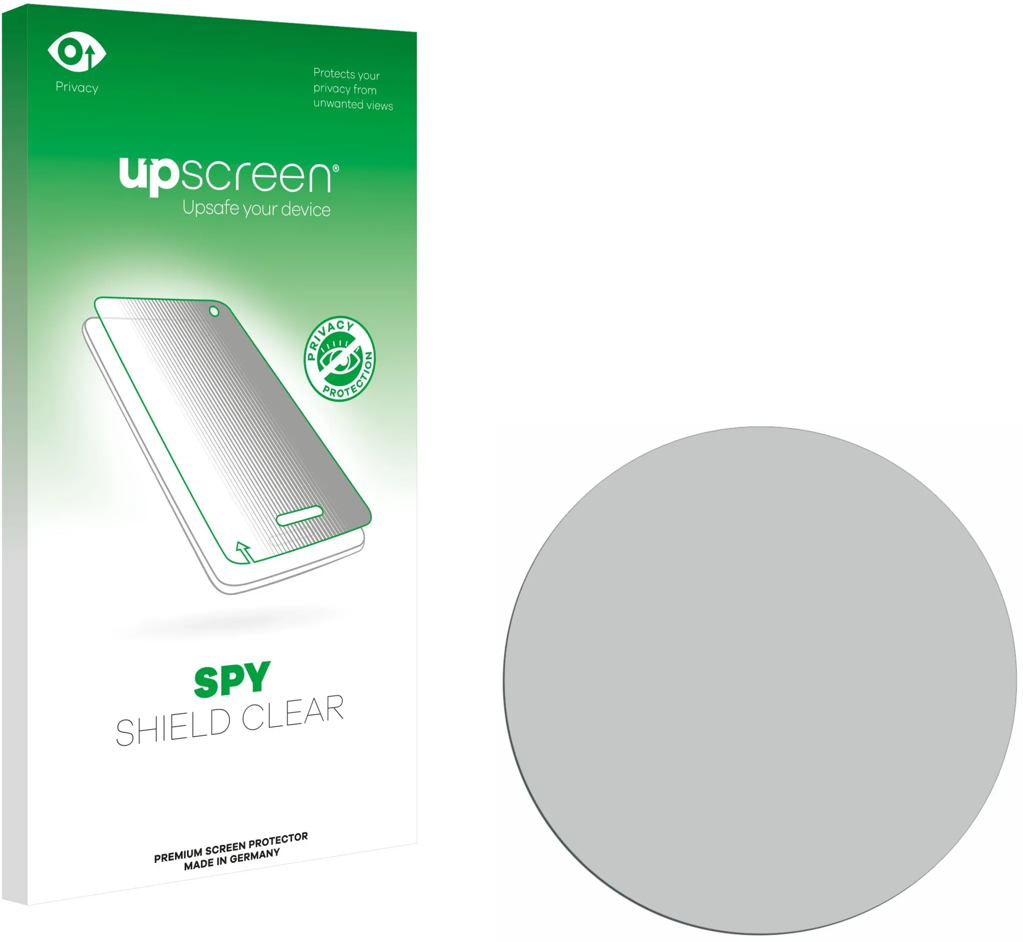 upscreen Spy Shield Clear Premium Blickschutzfolie für Kerbholz Fred