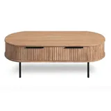 WOLF MÖBEL Wohnzimmertisch BRONX Couchtisch 118x60 1 Schublade beidseitig (180x60x40), BRONX Couchtisch 118x60 1 Schublade beidseitig