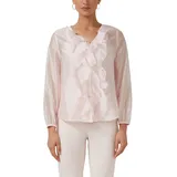 s.Oliver Luftige Lyocell-Bluse mit Volants - 44