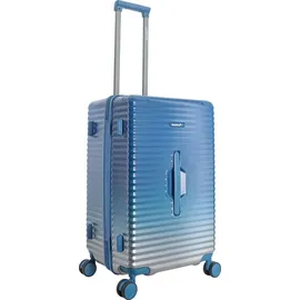Saxoline Elite Trunk 4-Rollen 77 cm / 105 l blau/silberfarben