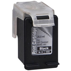 dots schwarz Druckerpatrone kompatibel zu HP 338 (C8765EE)