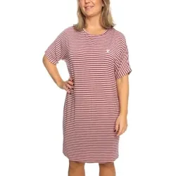 Missya Softness Modal Stripe Big Shirt Altrosa Modal Small Damen