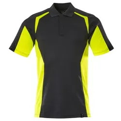 Polo-Shirt Schwarz/Hi-vis Gelb 22083-771-0917, Größe S - schwarz - S
