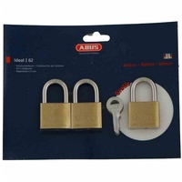 ABUS Vorhangschloss-Set 3 für 2 Serie 62/40