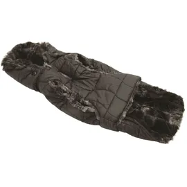 Fashion Dog Steppmantel für Hunde 1 St Schwarz 39 cm